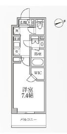レジディア新御徒町2 404 間取り図