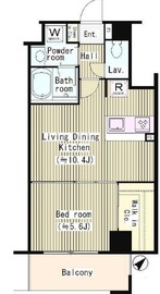 ビアンコネロ雪谷大塚 508 間取り図