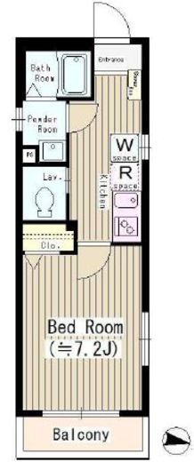 TOKYO FLAT 503 間取り図