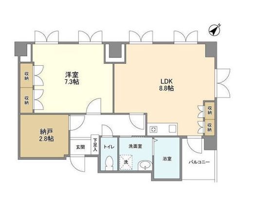 サンクレスト武井 301 間取り図