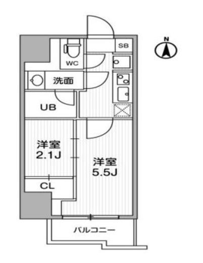 シーフォルム亀戸 3階 間取り図