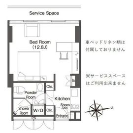 ウエリスアーバン品川タワー 1904 間取り図