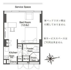 ウエリスアーバン品川タワー 1912 間取り図