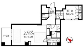 ザ・パークハウスグラン南青山 1階 間取り図