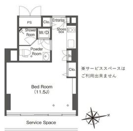 ウエリスアーバン品川タワー 2009 間取り図