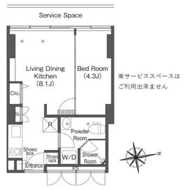 ウエリスアーバン品川タワー 2012 間取り図