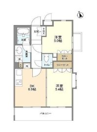 プラムガーデン関根 103 間取り図