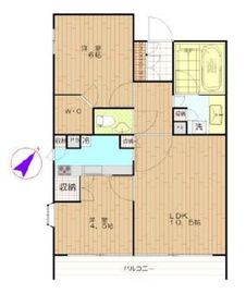 エティア目黒ウエストタワー 2階 間取り図