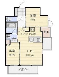 シティハウス文京湯島 7階 間取り図