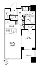 シティタワー武蔵小山 31階 間取り図