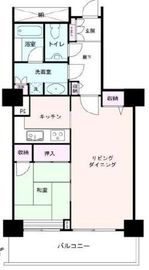 代官山アドレス ザ・タワー 26階 間取り図