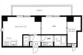 ベイフレール潮見 404 間取り図
