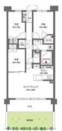 パークホームズ善福寺川緑地 1階 間取り図