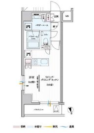 パレステージ中野 8階 間取り図