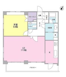 メゾン・ド・中目黒 308 間取り図