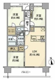 オアシティ錦糸町 10階 間取り図