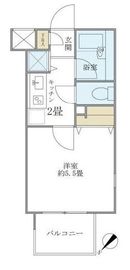 レジデンシア麻布十番 1005 間取り図