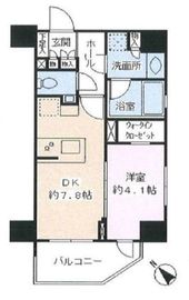 アイディーコート飯田橋 3階 間取り図