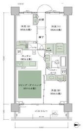 シティテラス杉並方南町 8階 間取り図
