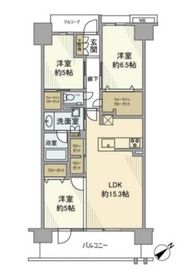 プラウド西葛西 7階 間取り図