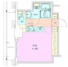 RBM本郷レジデンス 202 間取り図