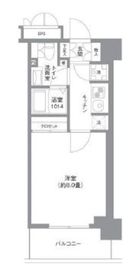 オアーゼ芝浦レジデンス 1010 間取り図
