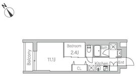 グランデュオ富ヶ谷2 202 間取り図