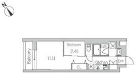 グランデュオ富ヶ谷2 302 間取り図