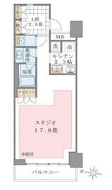 ブリリアイスト東雲キャナルコート 511 間取り図