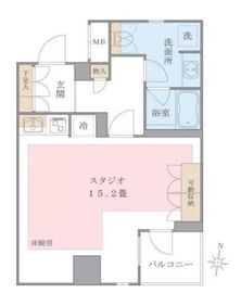 ブリリアイスト東雲キャナルコート 244 間取り図