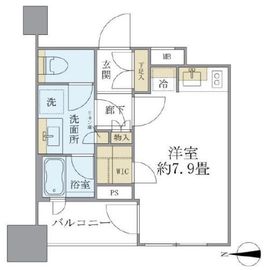 ブリリア亀戸 2階 間取り図