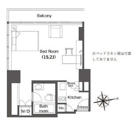 ウエリスアーバン品川タワー 2302 間取り図