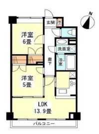 グランハイツ南雪谷 226 間取り図