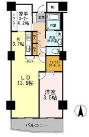 品川シーサイドビュータワー2 403 間取り図