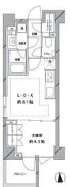 ピアース自由が丘レジデンス 3階 間取り図