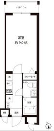 レオーネ馬込 503 間取り図