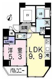 サンマルティーノ東麻布 201 間取り図