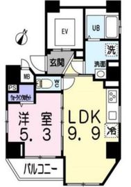 サンマルティーノ東麻布 701 間取り図