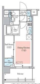 アーバネックス小石川春日 501 間取り図