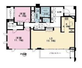 ブリスベージュ神宮前 3階 間取り図