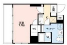 ミルーナヒルズD駒込 204 間取り図