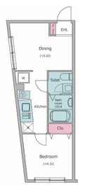 ラクラス中野弥生町 305 間取り図