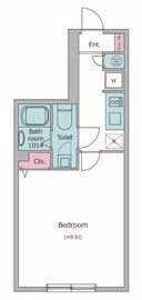 ラクラス中野弥生町 409 間取り図