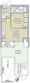 ヴァロータ氷川台 104 間取り図