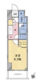 MODIER HATAGAYA (モディア幡ヶ谷) 1306 間取り図