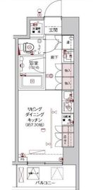 フィース神楽坂 2階 間取り図