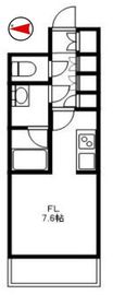 シティハウス新宿柏木 3階 間取り図