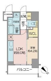イニシア大森町N'sスクエア 6階 間取り図