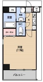 リヴシティ秋葉原 5階 間取り図