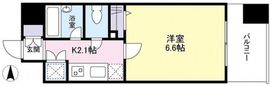 プロスペクト・グラーサ広尾 408 間取り図